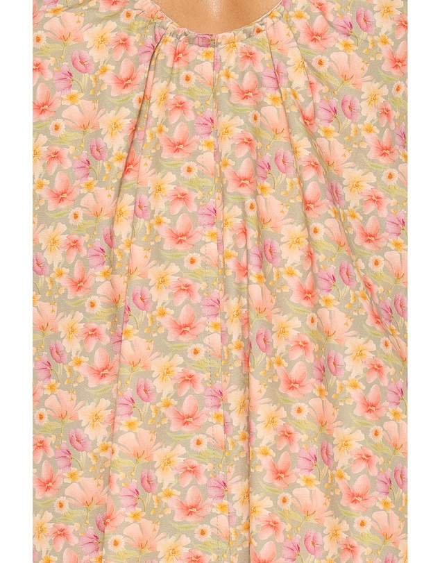 Petal & Pup - Laurita Maxi Dress - Sage Wildflower
