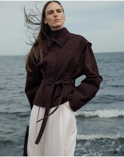 Clea - Xander Cropped Jacket