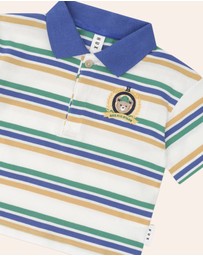 Huxbaby - Collegiate Hux Stripe Polo - Babies-Kids