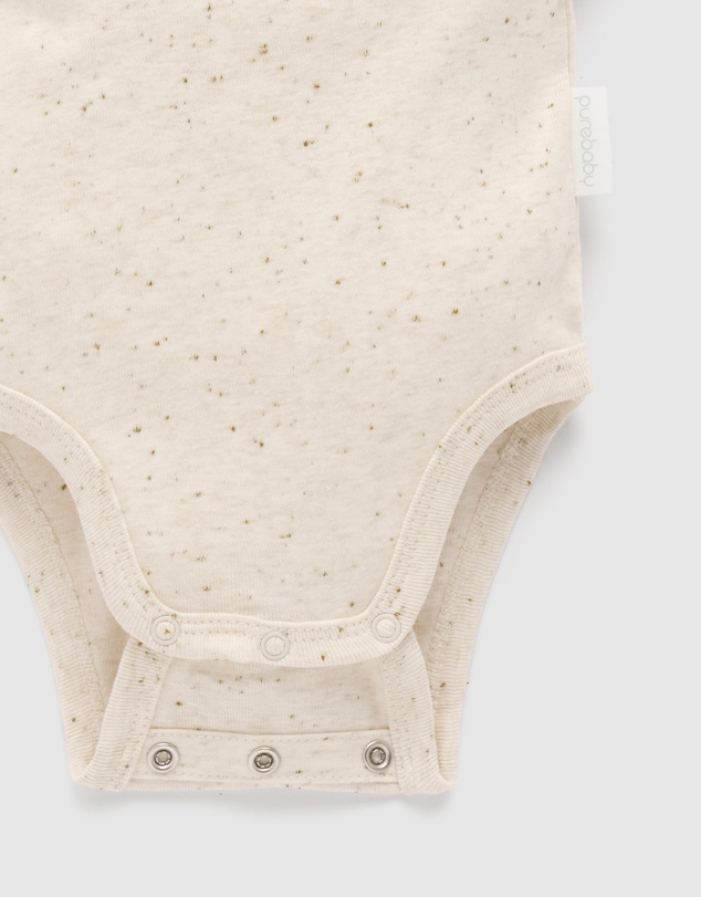 Purebaby - Appliqued Bodysuit-Kids-Babies