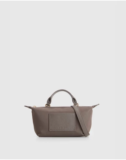 Evity - Noosa Leather Trim Crossbody Bag