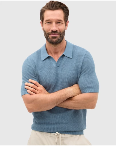 Seed Heritage - Basket Stitch Polo