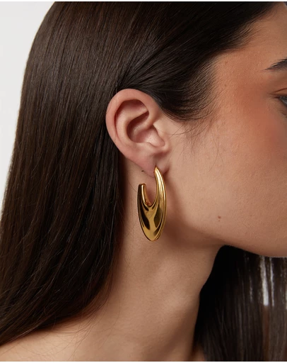 PETA AND JAIN - Hera Curved Earrings