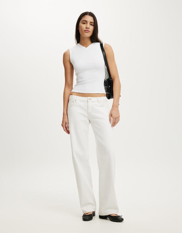 Cotton On - 90S V Neck Tank