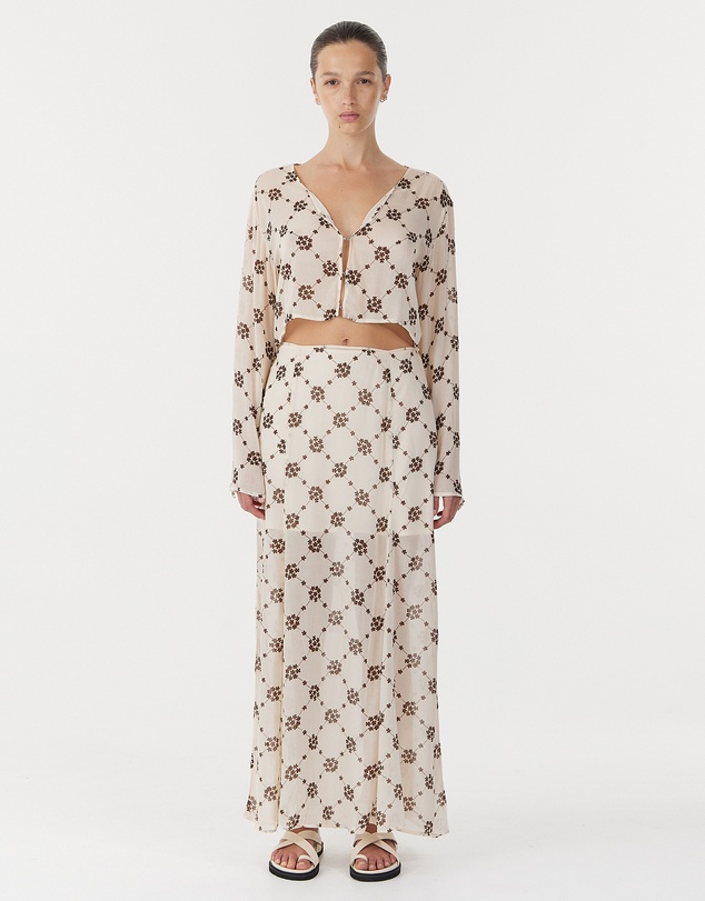 Third Form - Sheer Motion Maxi Skirt