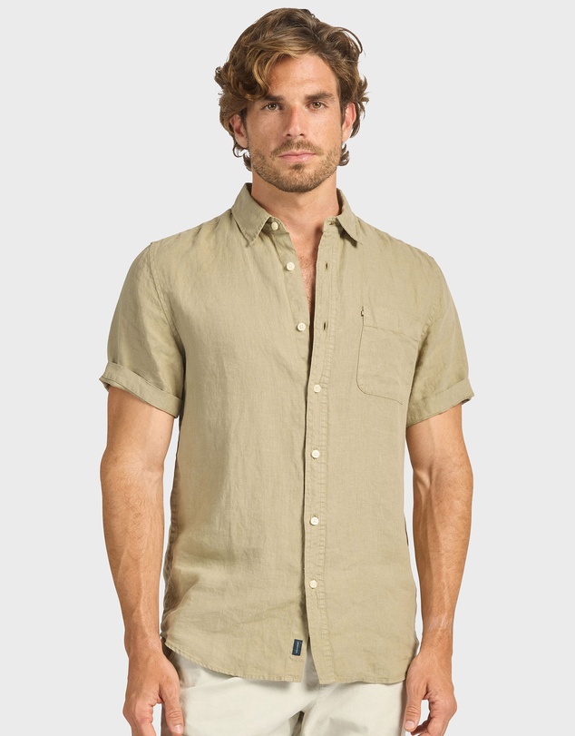 Academy Brand - Hampton Linen S/S Shirt