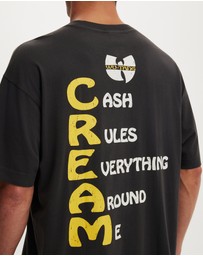 Cotton On - Box Fit Premium Music T-Shirt
