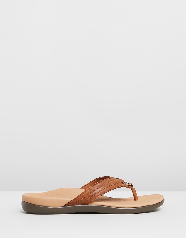 Vionic - Tide Aloe Toe Post - Mocha