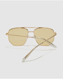 Hawkers Co - HAWKERS - Gold Yellow CAD Sunglasses for Men and Women UV400