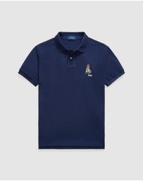 Polo Ralph Lauren - Custom Slim Fit Dog-Embroidered Polo