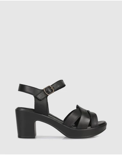 S by Sempre Di - Aria Block Sandals