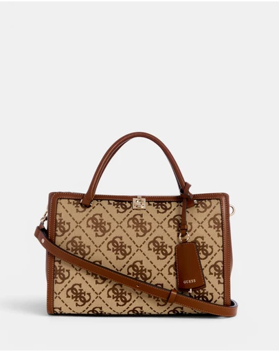 GUESS - Audrey Logo Girlfriend Satchel