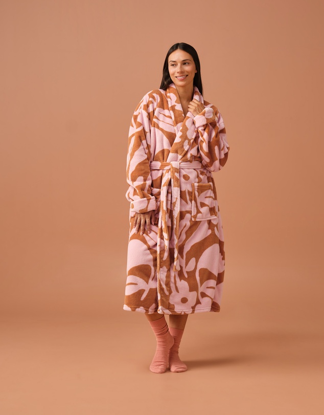 Linen House - Francesca Plush Robe