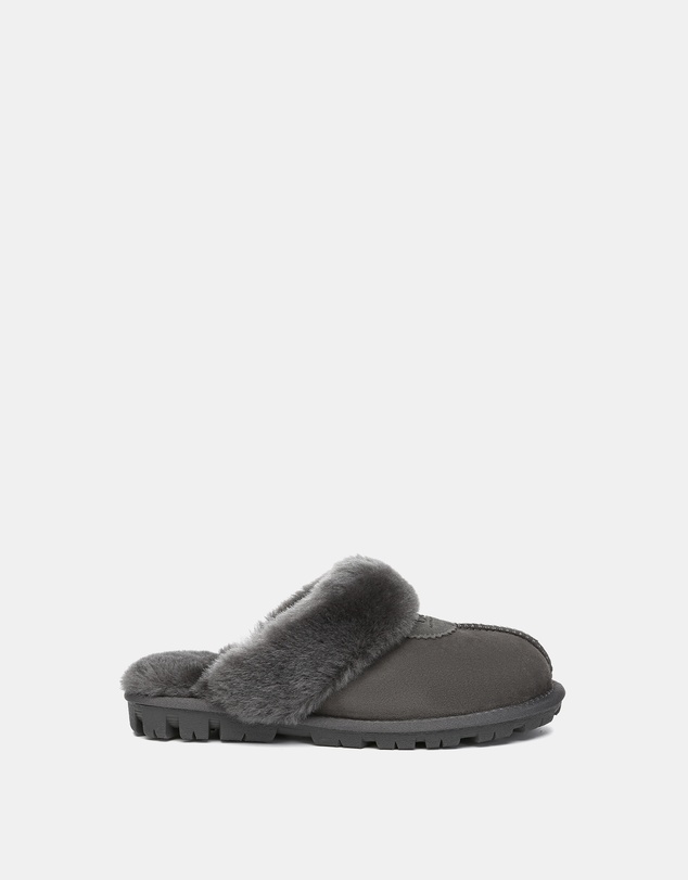 EVERAU - Australian Shepherd Ugg Waffle Slipper Sheepskin Upper House Shoes