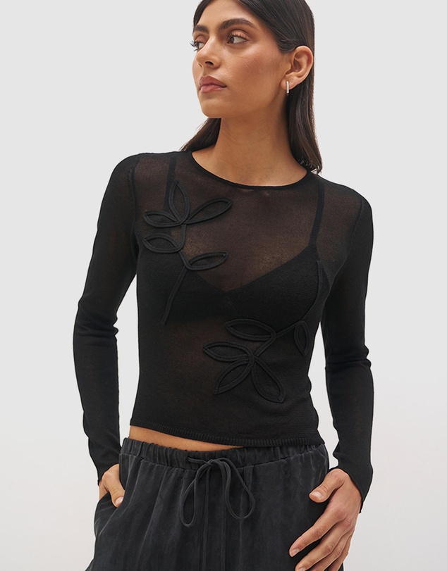 MON RENN - Yasmin Knit Top