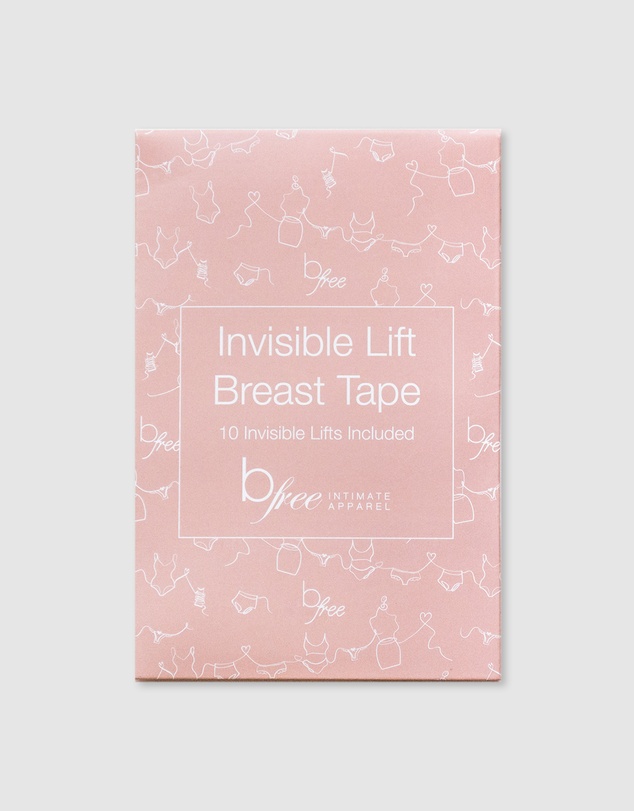 B Free Intimate Apparel - Clear Adhesive Breast Lift Tapes - 10 Lifts