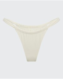 Vacay Swimwear - Rhodes Bottom Ivory