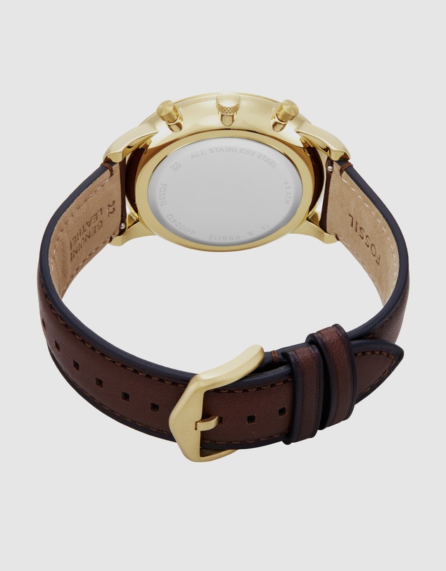 Fossil - Neutra Brown Chronograph Watch