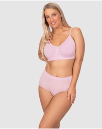 B Free Intimate Apparel - Seamless Cotton Full Briefs - 3 Pack