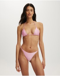 Cotton On Body - Micro String Triangle Bikini Top