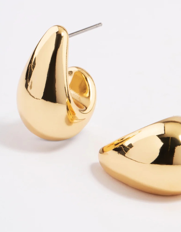 Lovisa - Gold Plated Bubble Drop Stud Earrings