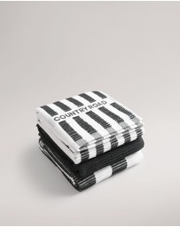 Country Road - Cr Stripe Australian Cotton Tea Towel Pack Of 3