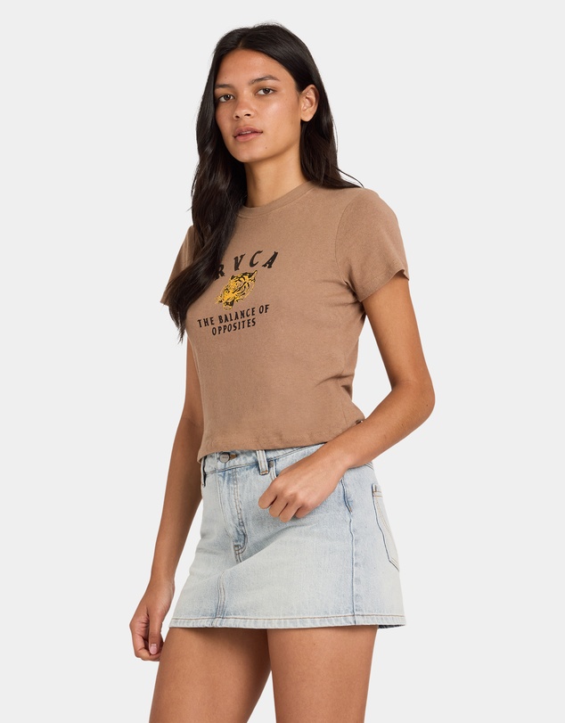 RVCA - Womens Natures Force 411 T-Shirt