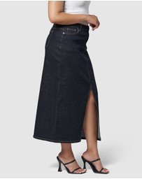 Sunday In The City - Hype Denim Maxi Skirt