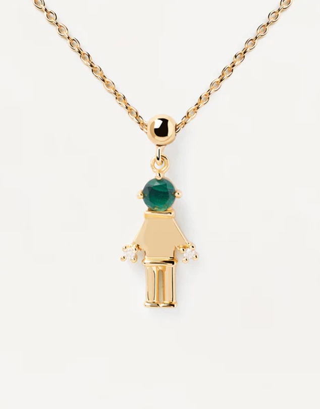 PDPAOLA - Girl & Boy Charm Necklace