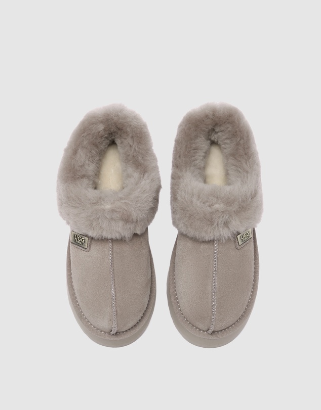 EVERAU - EverAU Ugg Gabri Cow Suede Upper House Shoes