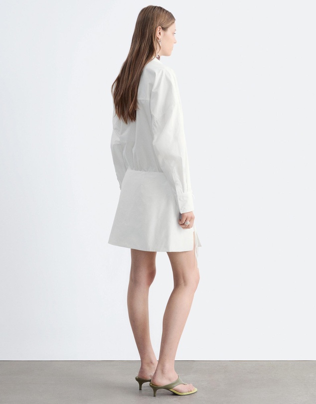 & Other Stories - Tie-Detail Mini Shirt Dress