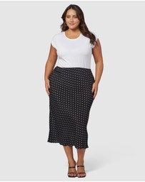 Something 4 Olivia - Emily Print Midi Skirt