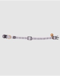 Mog & Bone - Hemp Cat collar - Black Mosaic Print
