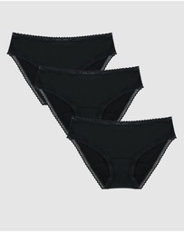 Love Luna - 3 Pack Women's Period Bikini Brief