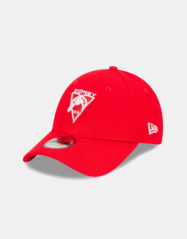 New Era - Sydney Swans Official Team Colours 9FORTY Cloth Strap Cap