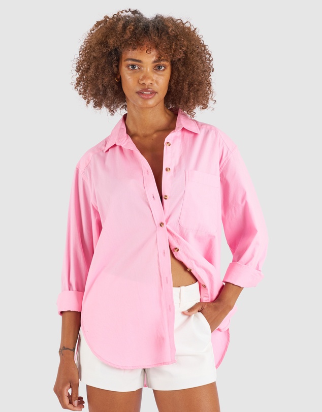 CAMIXA - Poppy Oversize Cotton Shirt