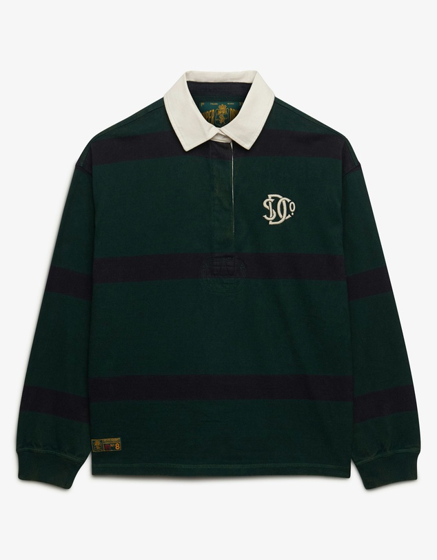 Superdry - Heritage Stripe Rugby Top