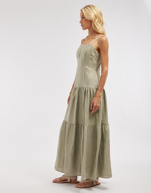 Amelius - Sorrento Linen Maxi Dress