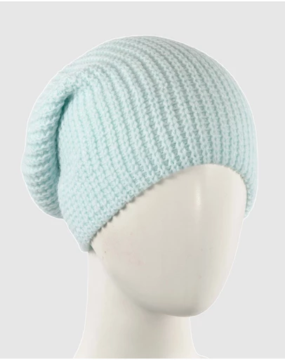 Max Alexander - European Made Light Blue Soft Wool Beanie