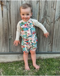 WITH LOVE FOR KIDS - Swim Long Sleeve Rashie Set - Babies - Kids