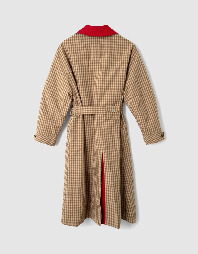 Damson Madder - Anja Reversible Honey Trench