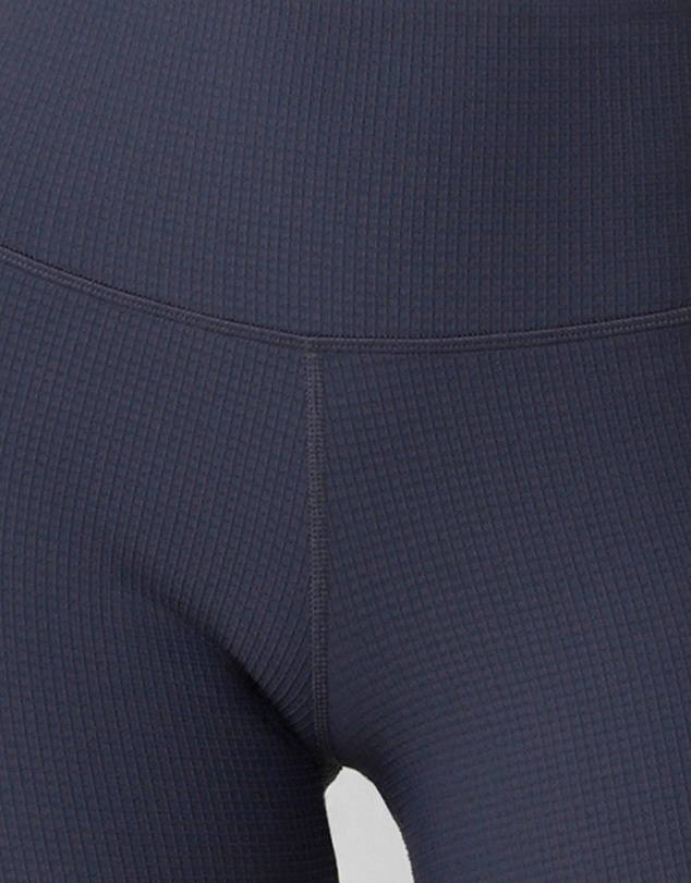 Lorna Jane - 12cm Downtime Waffle Bike Shorts