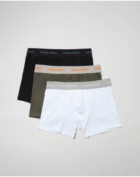 Jack & Jones - 3-Pack Jacmiles Solid Trunks