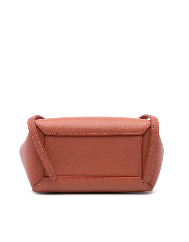 Pre-Loved by Azura Reborn - Pre-Loved celine Elegant Leather Top Handle Bag with Adjustable Shoulder Strap