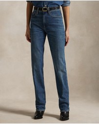 Polo Ralph Lauren - High-Rise Straight Jeans - ICONIC EXCLUSIVE