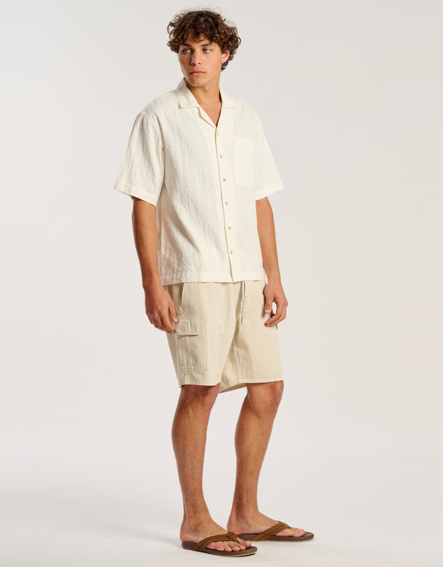 Rolla's - Rolla's Cargo Shorts - Off White