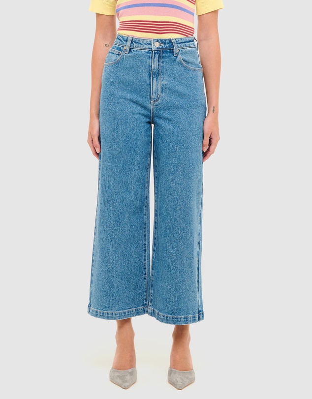 Abrand - 94 Wide Crop Jeans