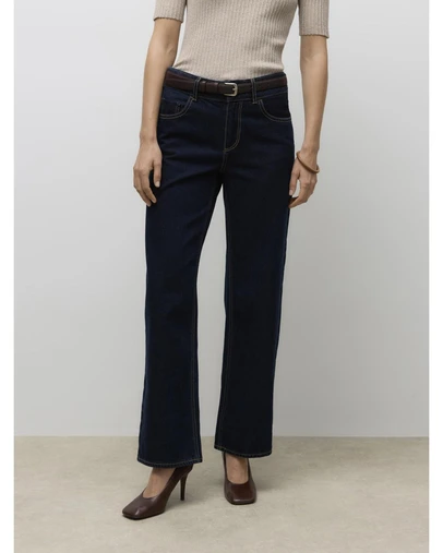 Vero Moda - Rena High Waisted Wide Denim Jeans