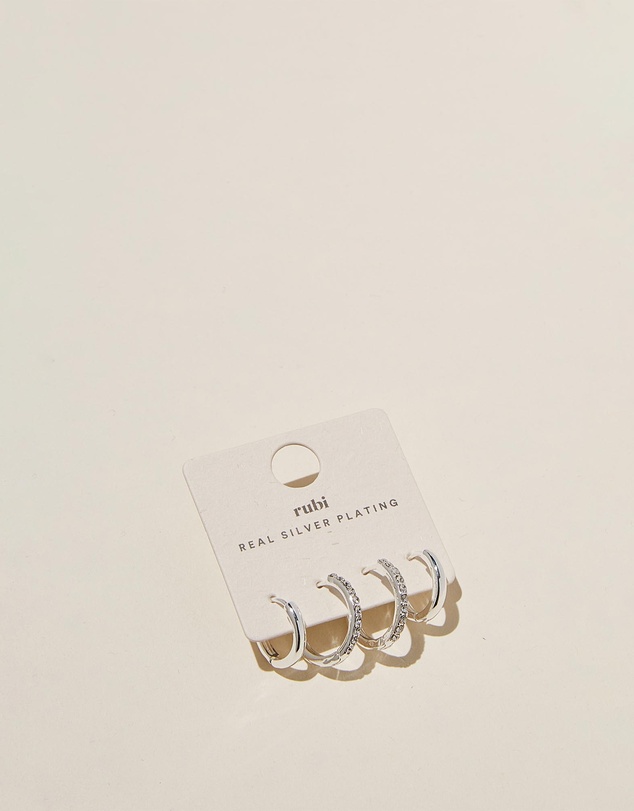 Rubi - 2Pk Mid Earring