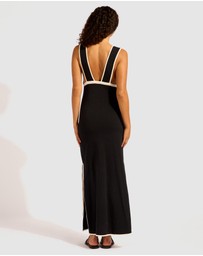 Seafolly - Beach Bound Side Split Maxi Dress